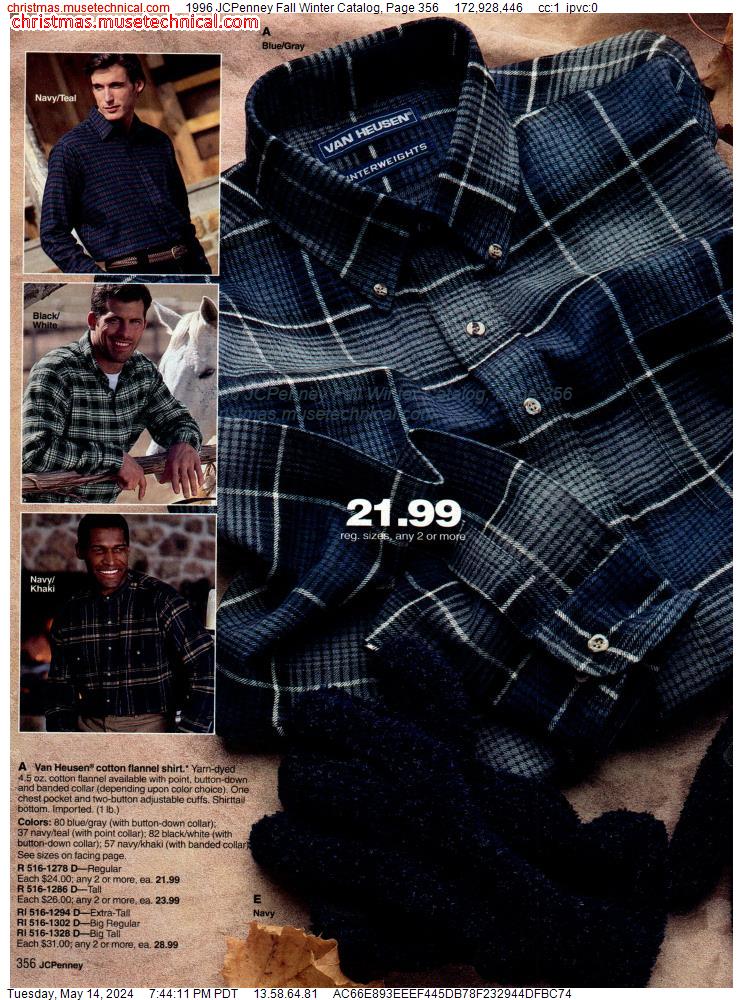 1996 JCPenney Fall Winter Catalog, Page 356