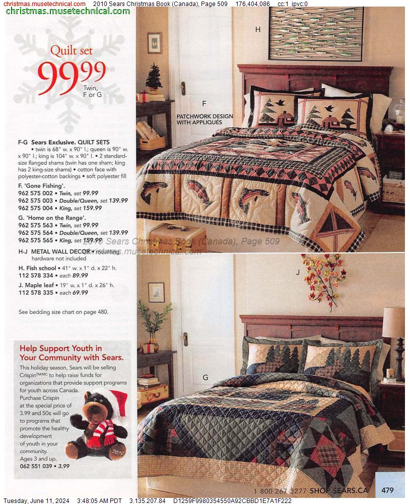 2010 Sears Christmas Book (Canada), Page 509