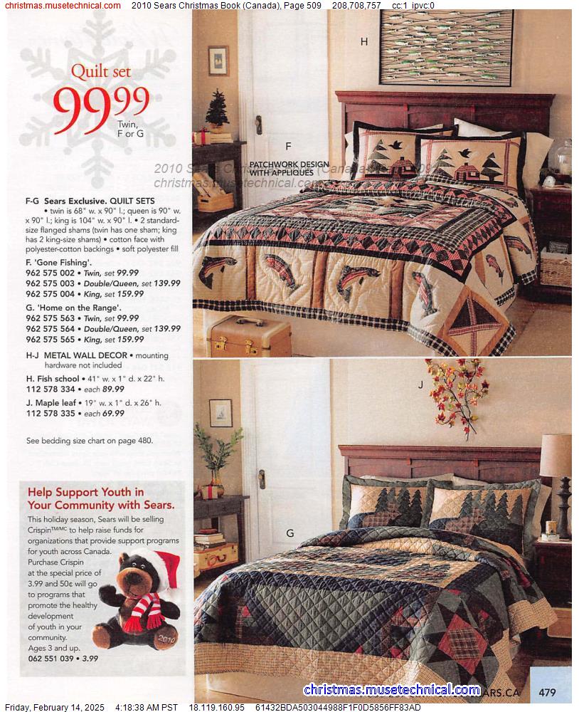 2010 Sears Christmas Book (Canada), Page 509