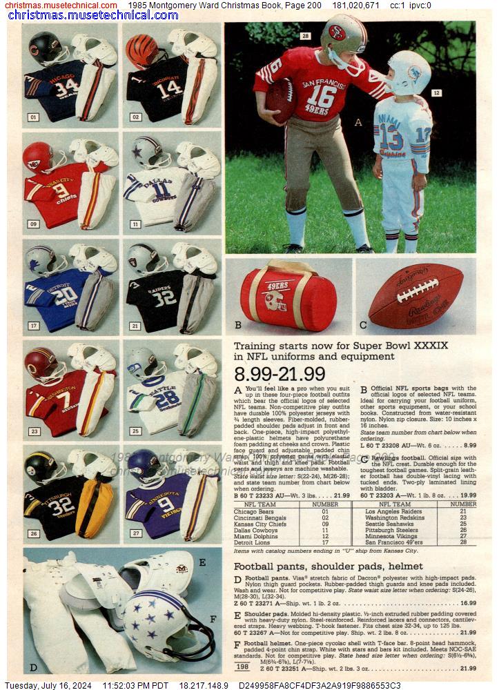 1985 Montgomery Ward Christmas Book, Page 200