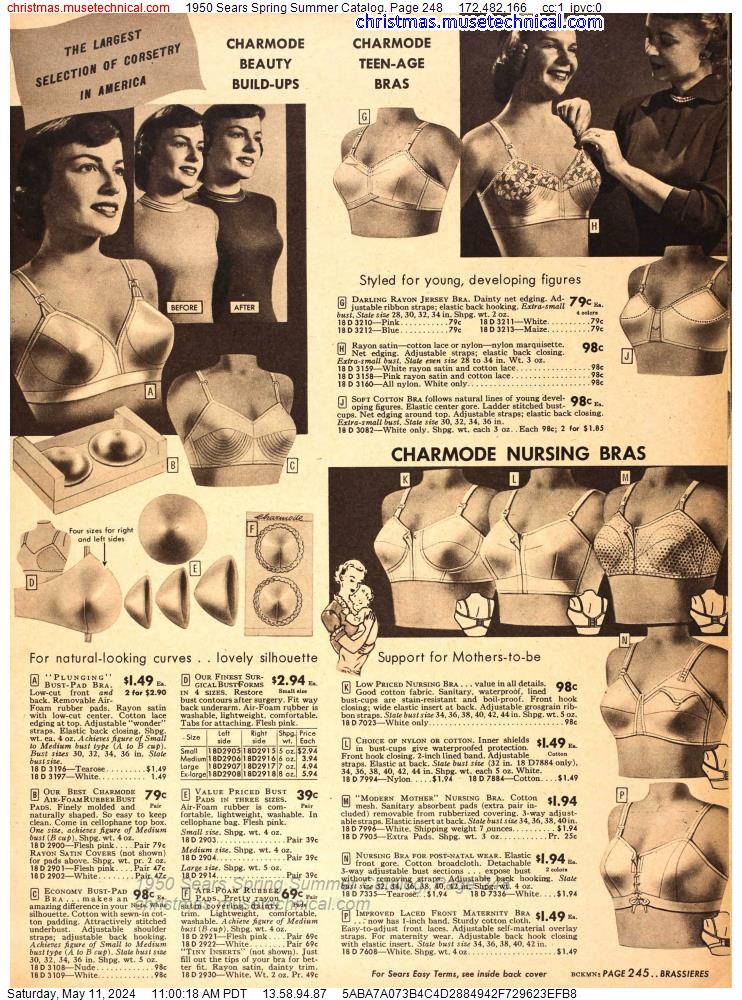 1950 Sears Spring Summer Catalog, Page 248