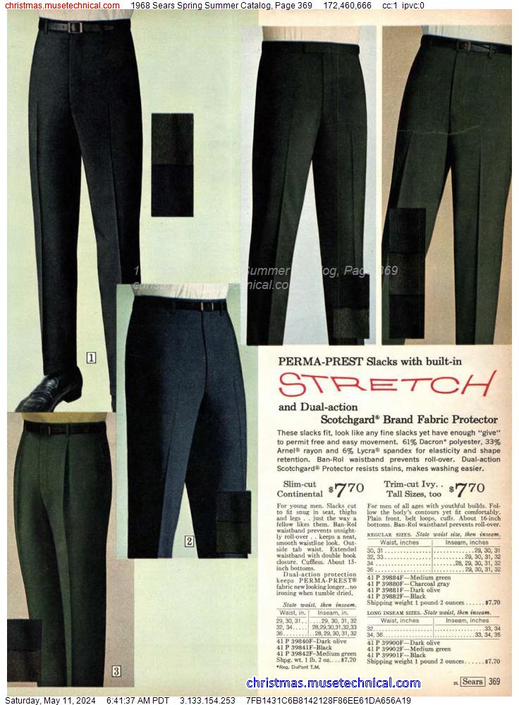 1968 Sears Spring Summer Catalog, Page 369