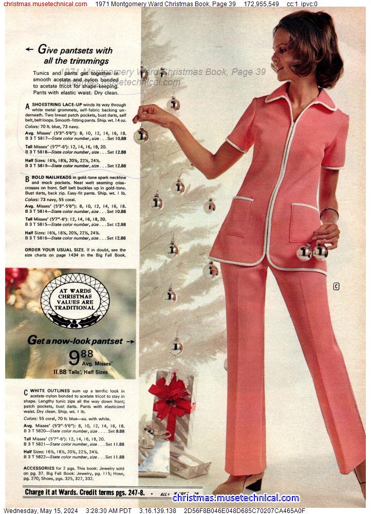 1971 Montgomery Ward Christmas Book, Page 39