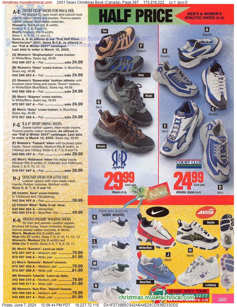 2001 Sears Christmas Book (Canada), Page 387