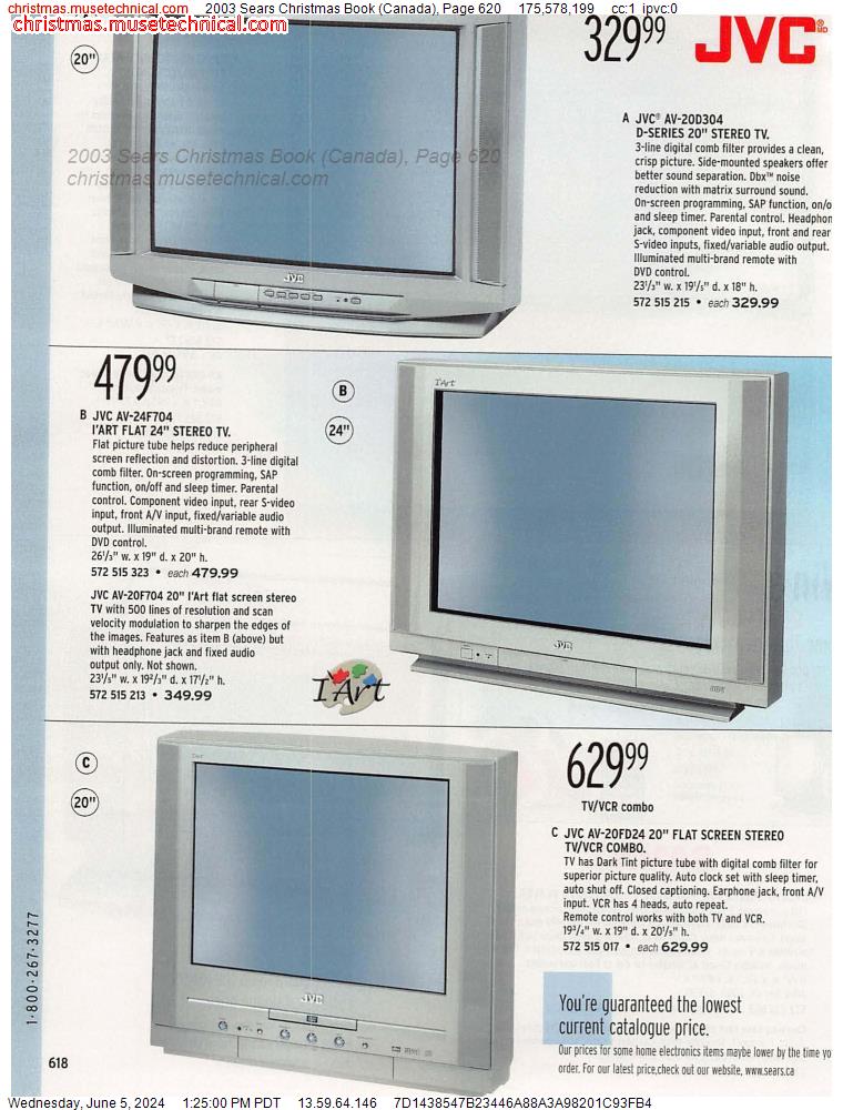 2003 Sears Christmas Book (Canada), Page 620