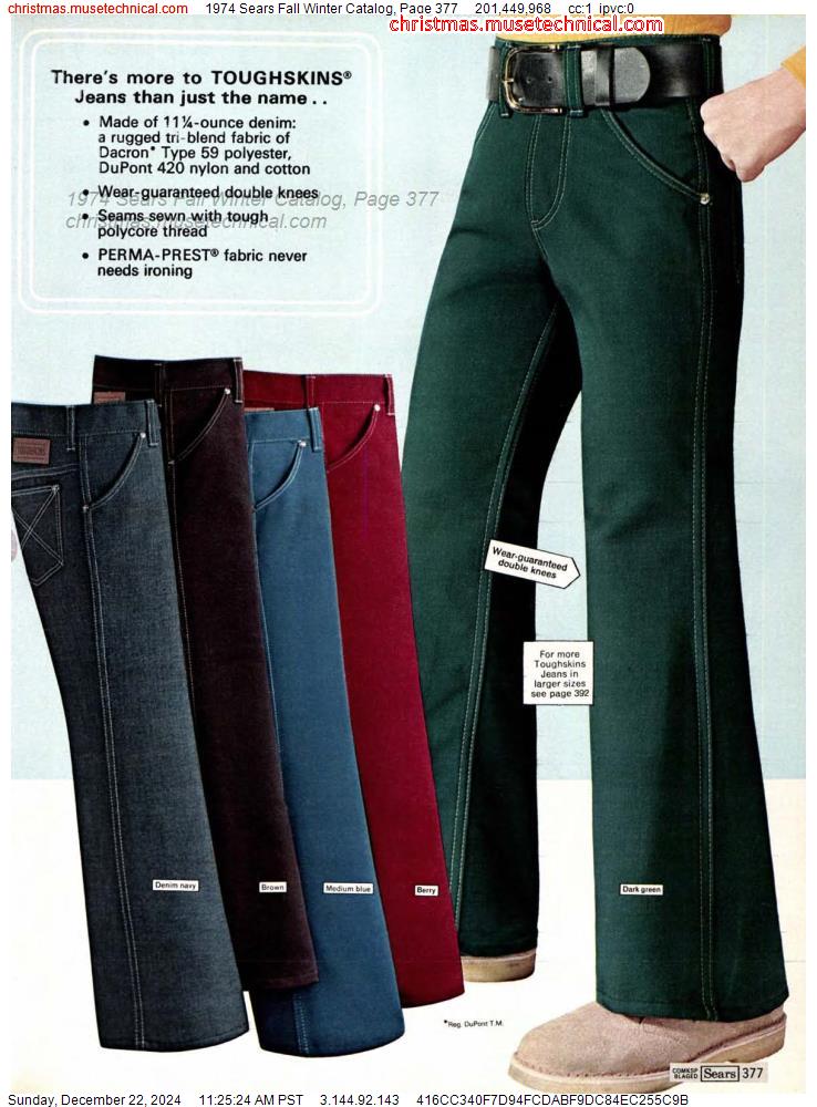 1974 Sears Fall Winter Catalog, Page 377