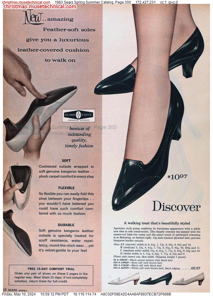 1963 Sears Spring Summer Catalog, Page 300