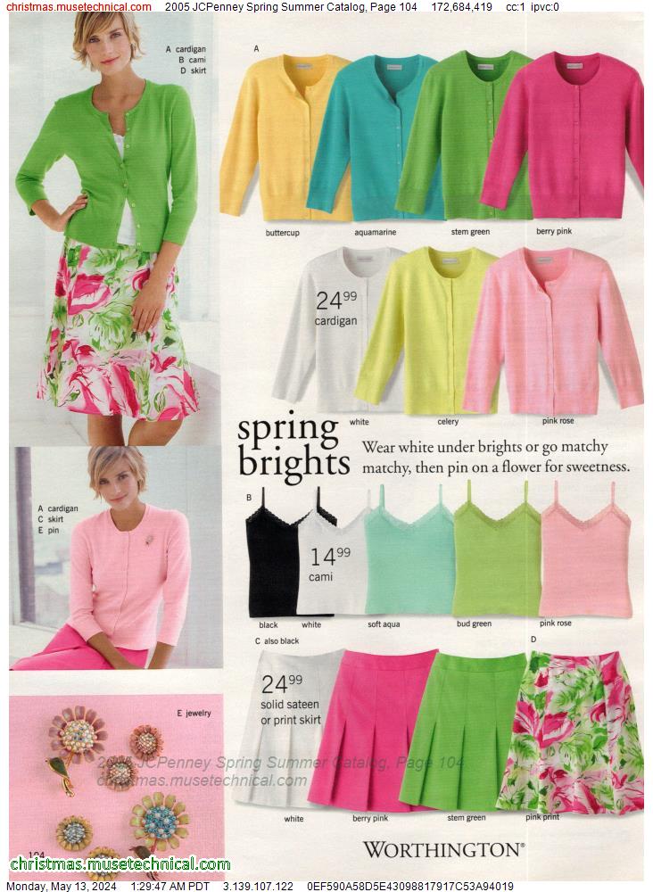 2005 JCPenney Spring Summer Catalog, Page 104