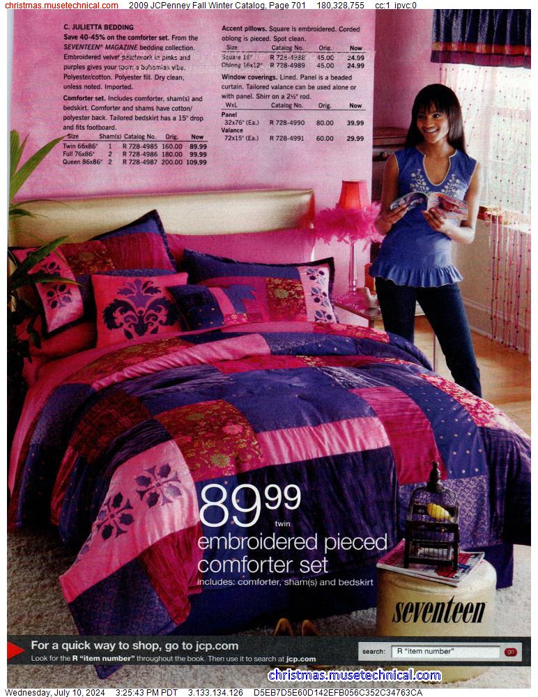 2009 JCPenney Fall Winter Catalog, Page 701