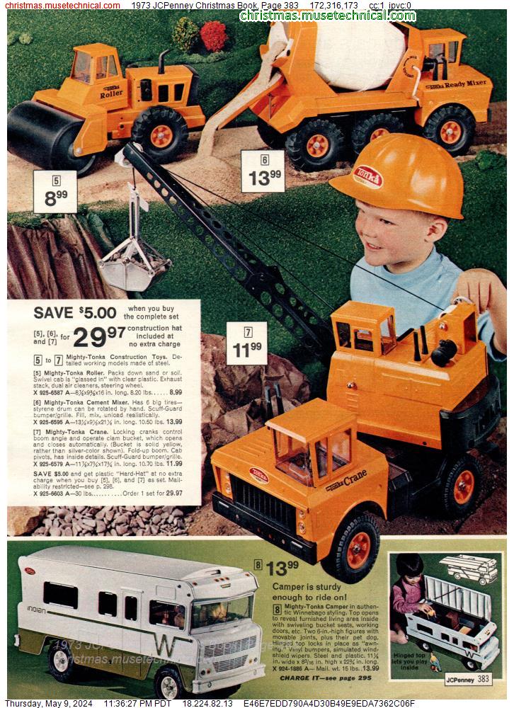 1973 JCPenney Christmas Book, Page 383