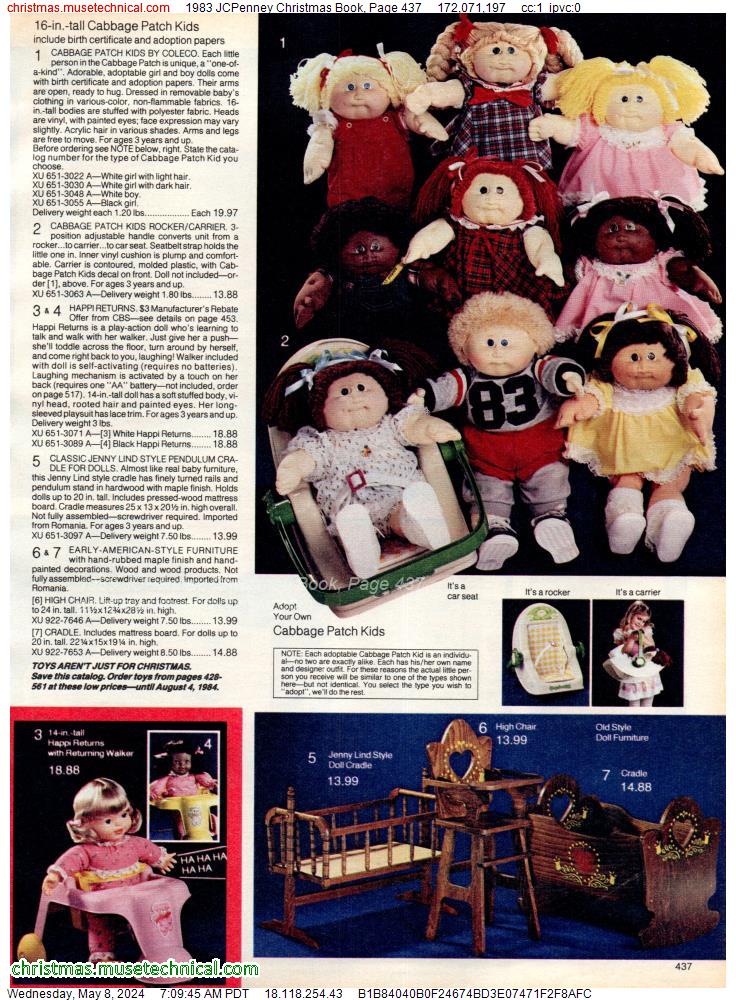 1983 JCPenney Christmas Book, Page 437