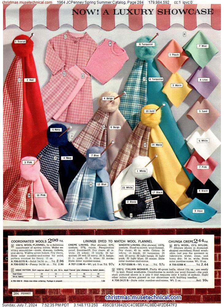 1964 JCPenney Spring Summer Catalog, Page 284