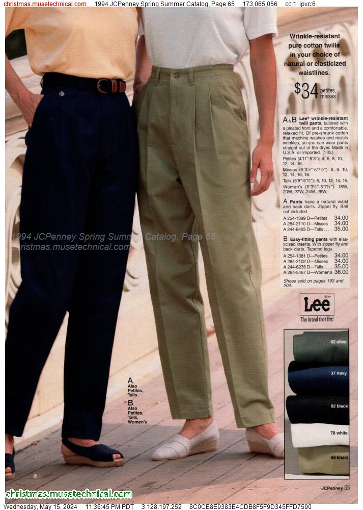 1994 JCPenney Spring Summer Catalog, Page 65