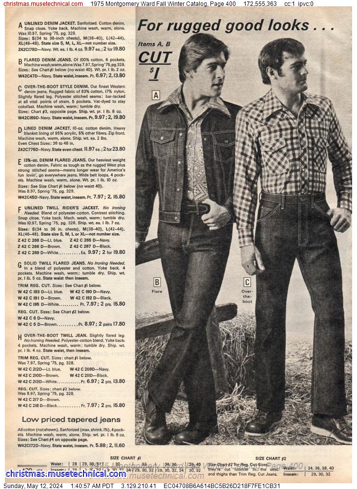 1975 Montgomery Ward Fall Winter Catalog, Page 400