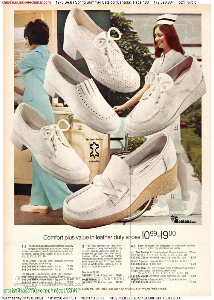1975 Sears Spring Summer Catalog (Canada), Page 180