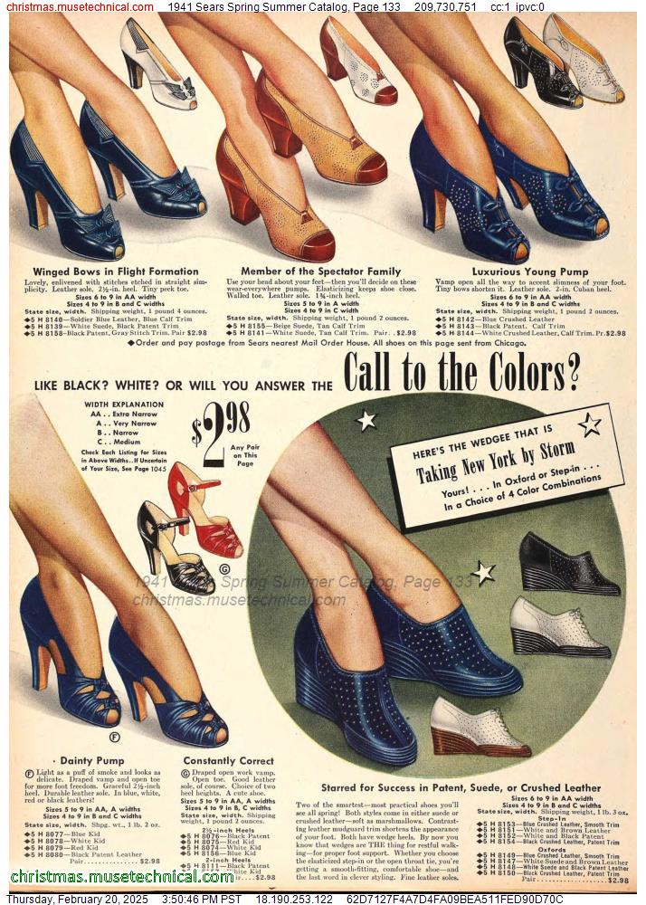 1941 Sears Spring Summer Catalog, Page 133