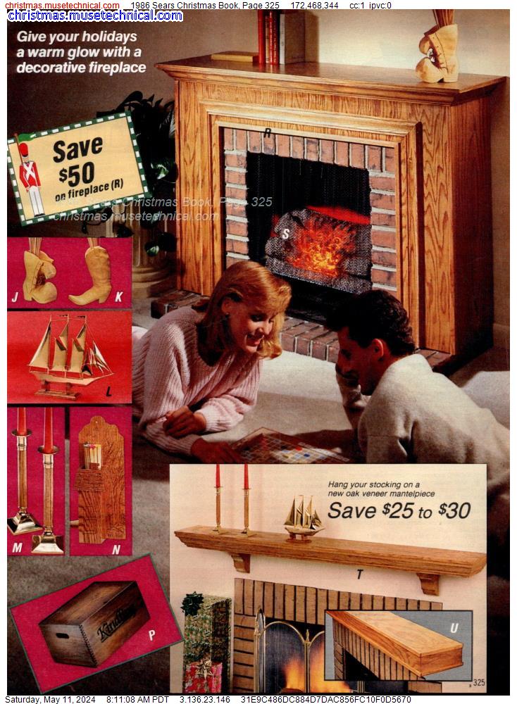 1986 Sears Christmas Book, Page 325