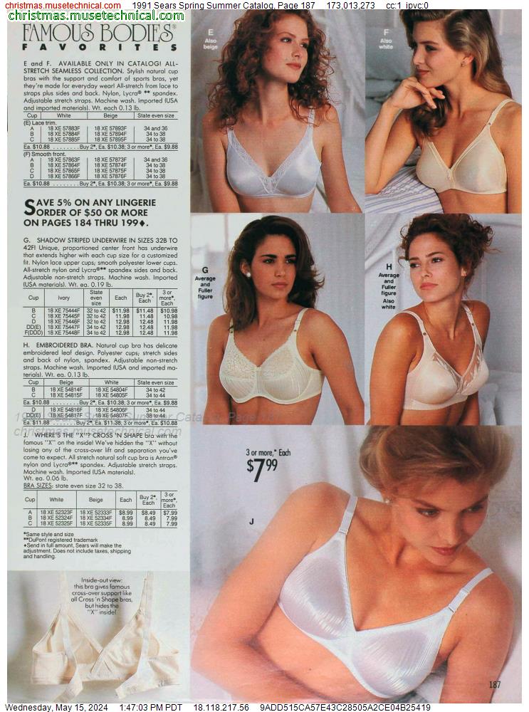1991 Sears Spring Summer Catalog, Page 187