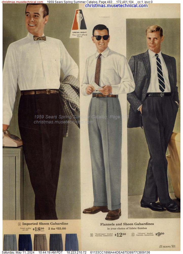 1959 Sears Spring Summer Catalog, Page 483