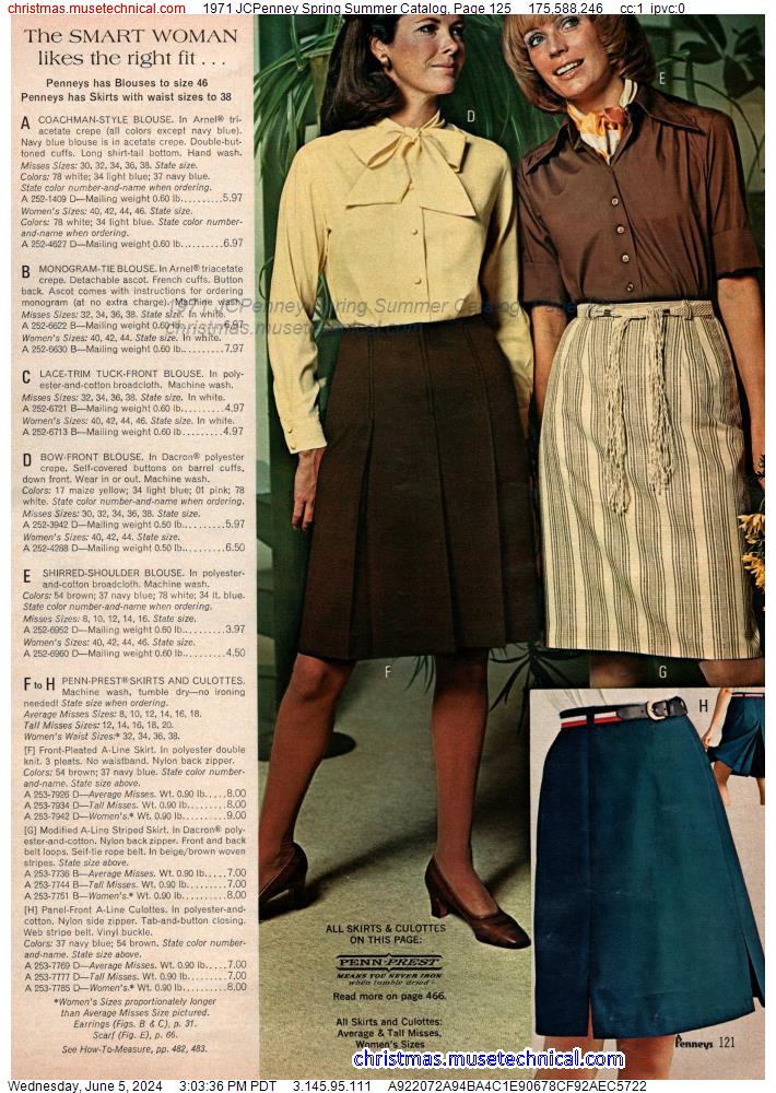 1971 JCPenney Spring Summer Catalog, Page 125