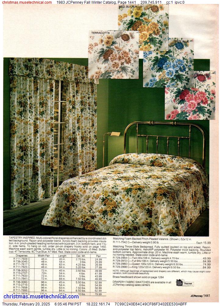 1983 JCPenney Fall Winter Catalog, Page 1441