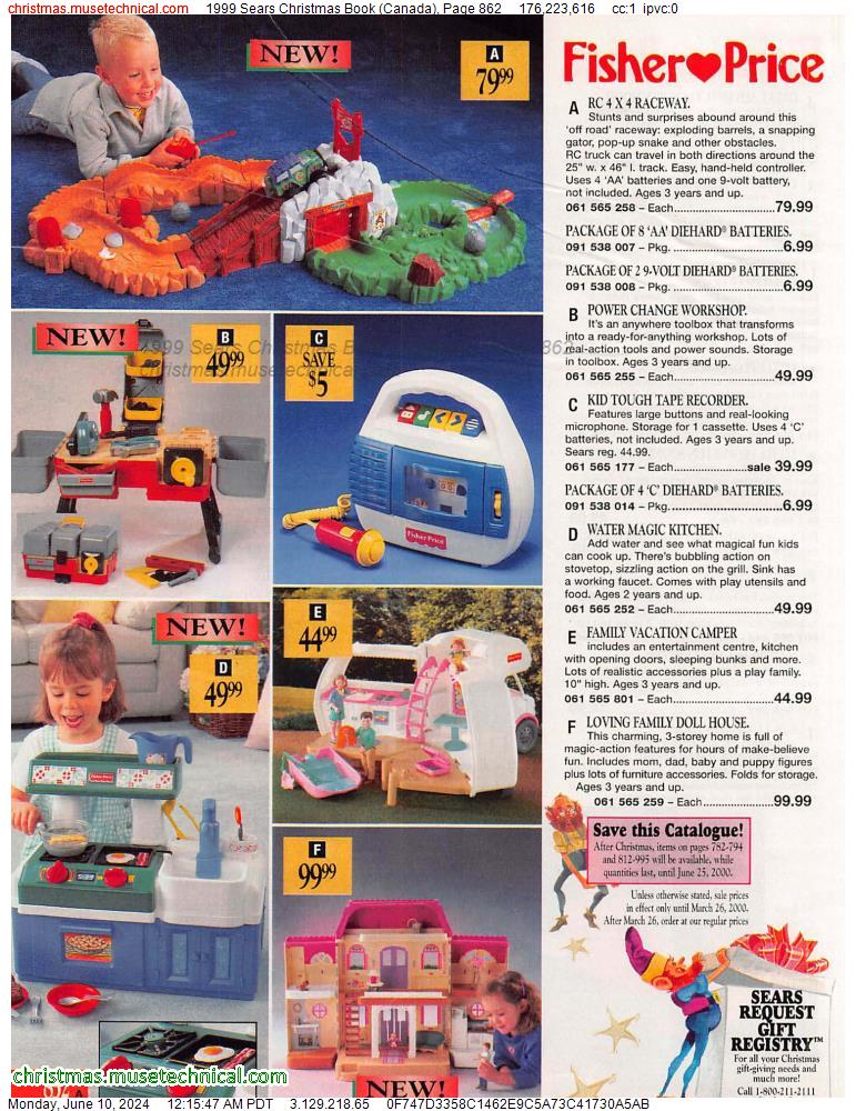 1999 Sears Christmas Book (Canada), Page 862