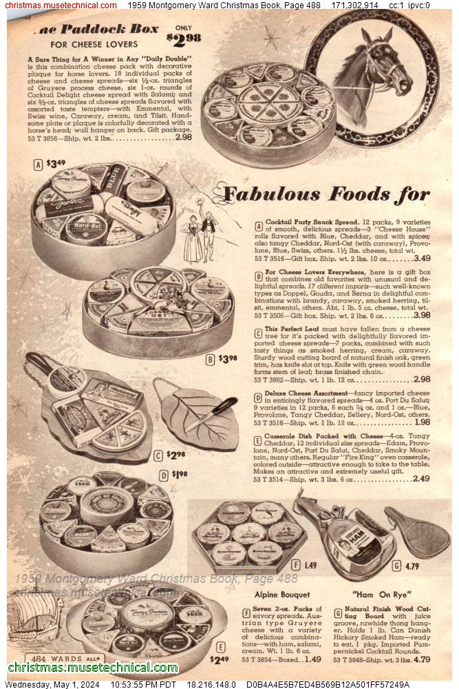 1959 Montgomery Ward Christmas Book, Page 488