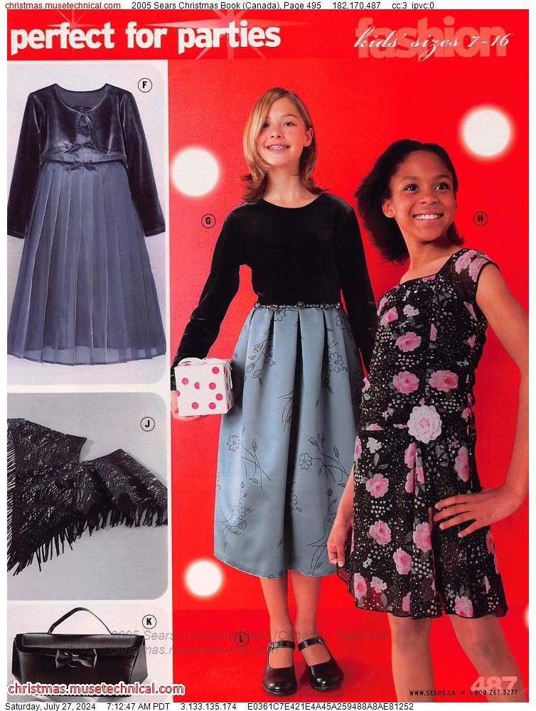 2005 Sears Christmas Book (Canada), Page 495