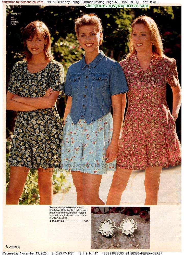 1996 JCPenney Spring Summer Catalog, Page 32