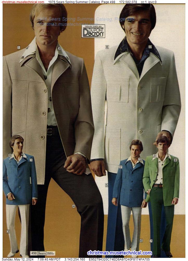 1976 Sears Spring Summer Catalog, Page 498