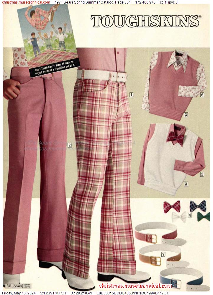 1974 Sears Spring Summer Catalog, Page 354