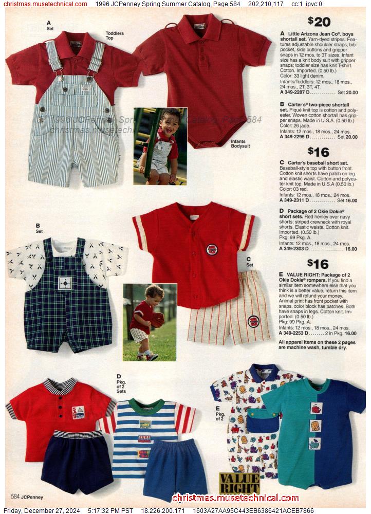 1996 JCPenney Spring Summer Catalog, Page 584