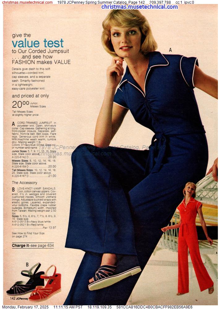 1978 JCPenney Spring Summer Catalog, Page 142