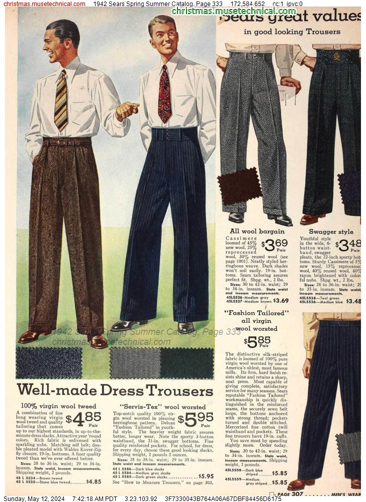 1942 Sears Spring Summer Catalog, Page 333