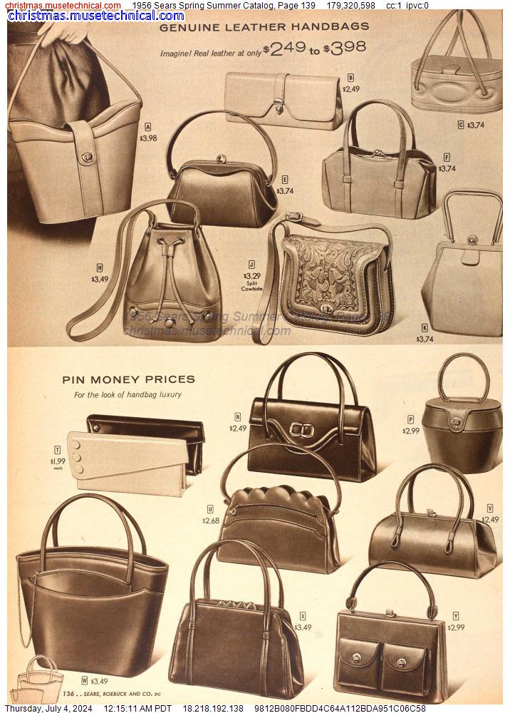 1956 Sears Spring Summer Catalog, Page 139
