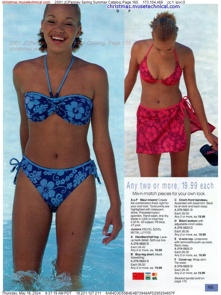 2001 JCPenney Spring Summer Catalog, Page 165