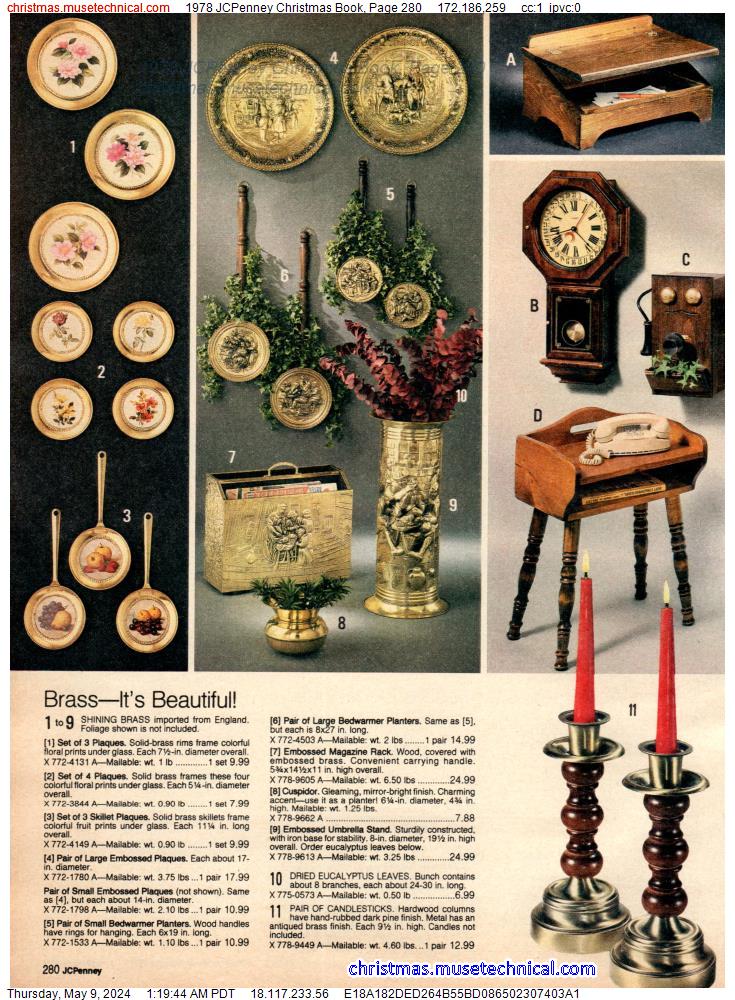 1978 JCPenney Christmas Book, Page 280