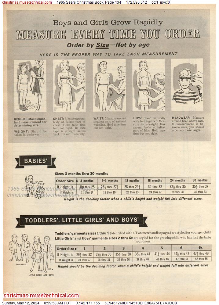1965 Sears Christmas Book, Page 134
