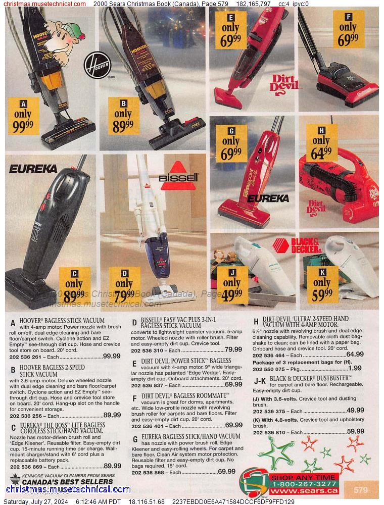 2000 Sears Christmas Book (Canada), Page 579
