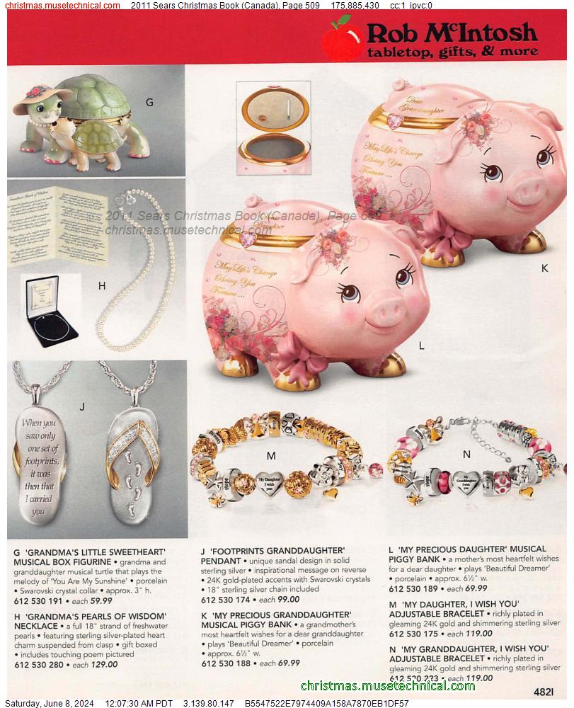 2011 Sears Christmas Book (Canada), Page 509