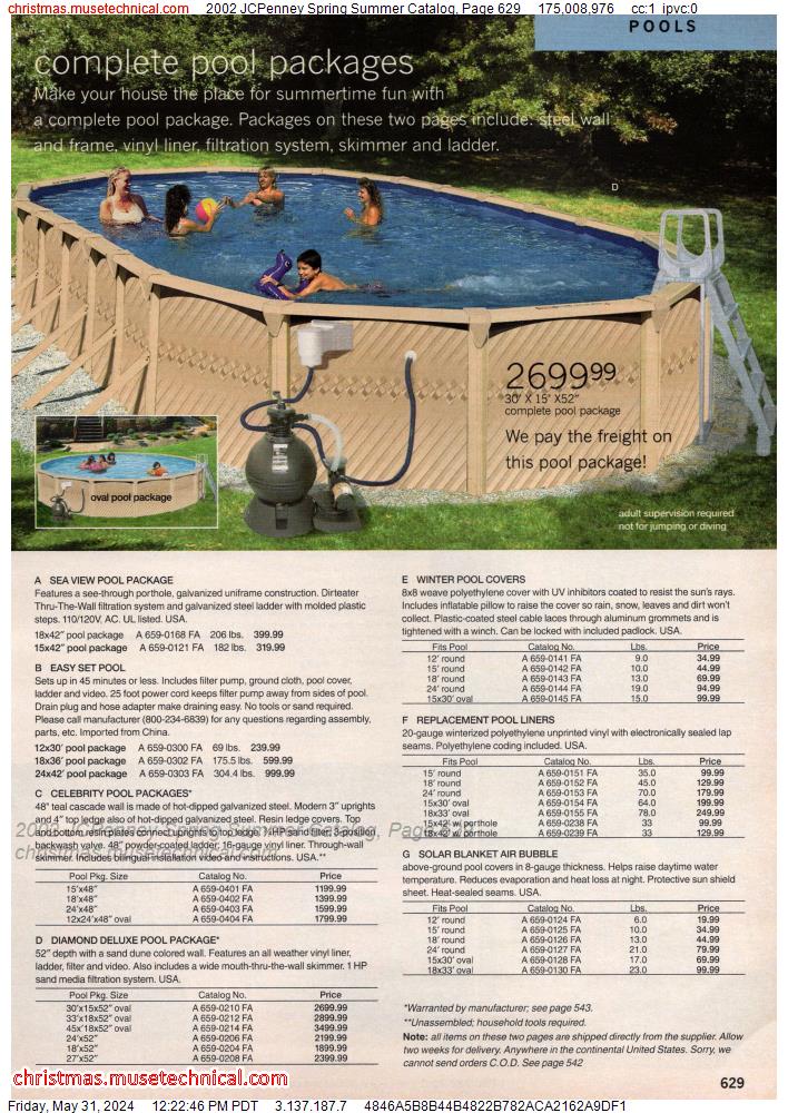 2002 JCPenney Spring Summer Catalog, Page 629