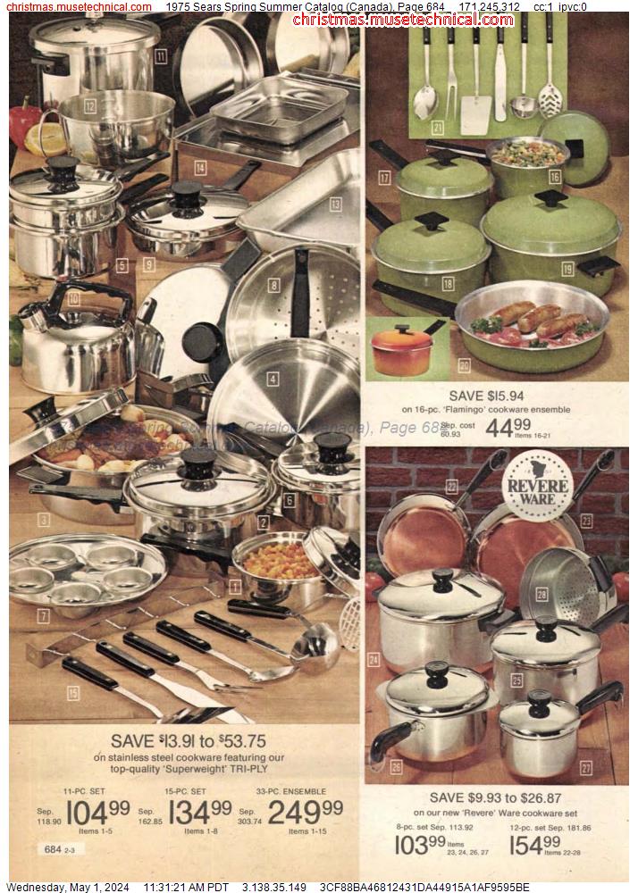1975 Sears Spring Summer Catalog (Canada), Page 684