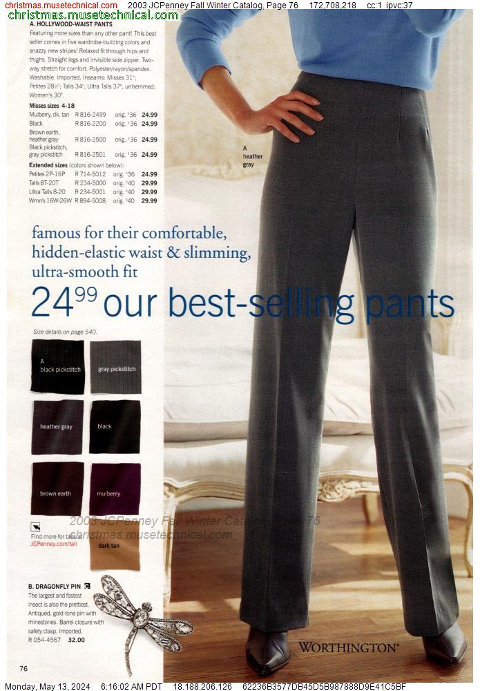 2003 JCPenney Fall Winter Catalog, Page 76