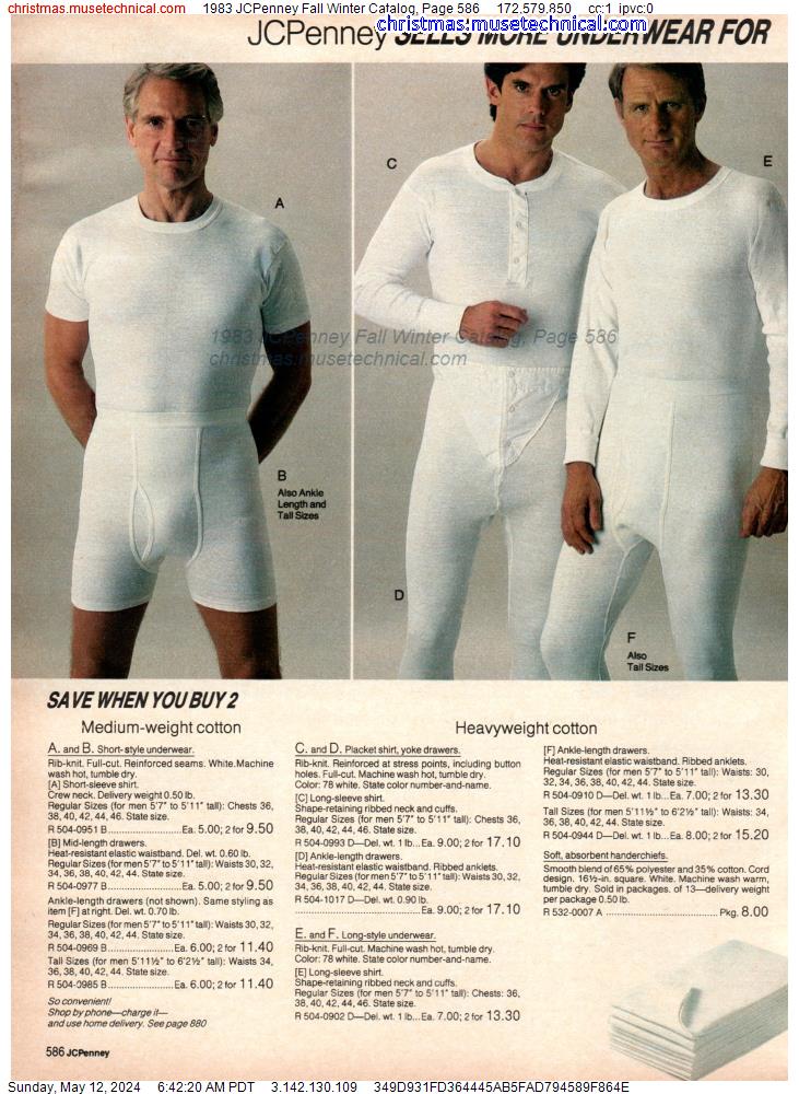1983 JCPenney Fall Winter Catalog, Page 586