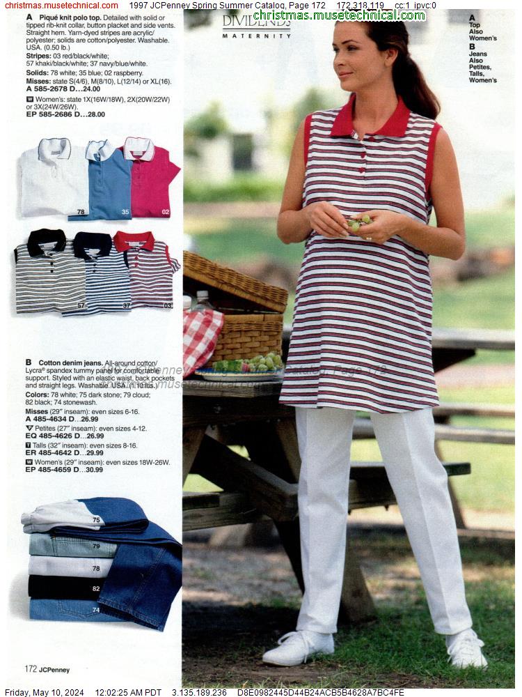 1997 JCPenney Spring Summer Catalog, Page 172