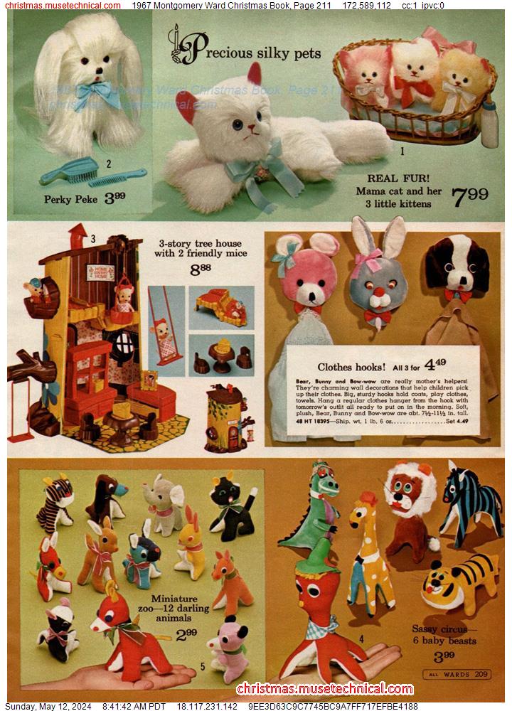1967 Montgomery Ward Christmas Book, Page 211