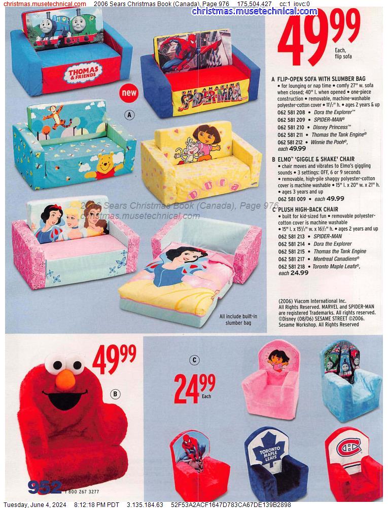 2006 Sears Christmas Book (Canada), Page 976