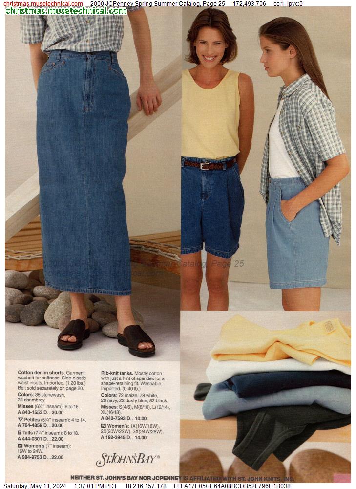 2000 JCPenney Spring Summer Catalog, Page 25