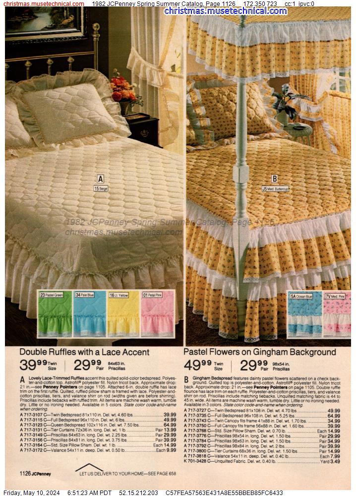 1982 JCPenney Spring Summer Catalog, Page 1126