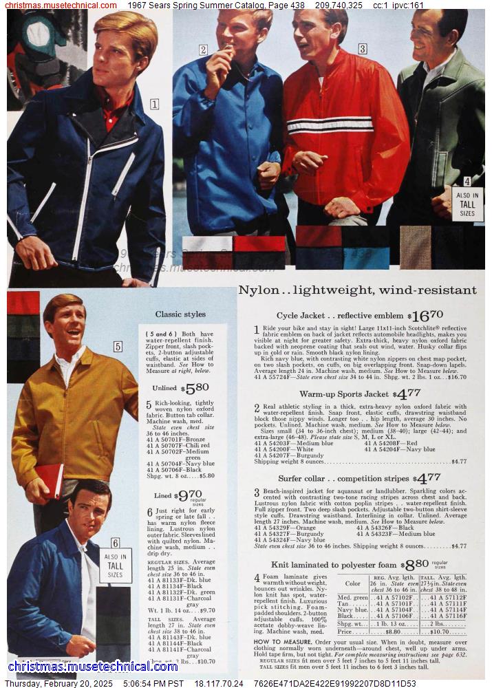 1967 Sears Spring Summer Catalog, Page 438